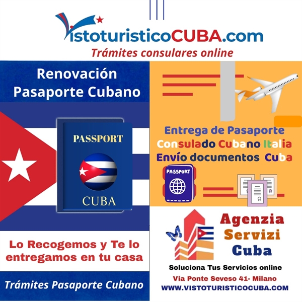 Requisitos solicitud renovación Pasaporte Cubano vencido 